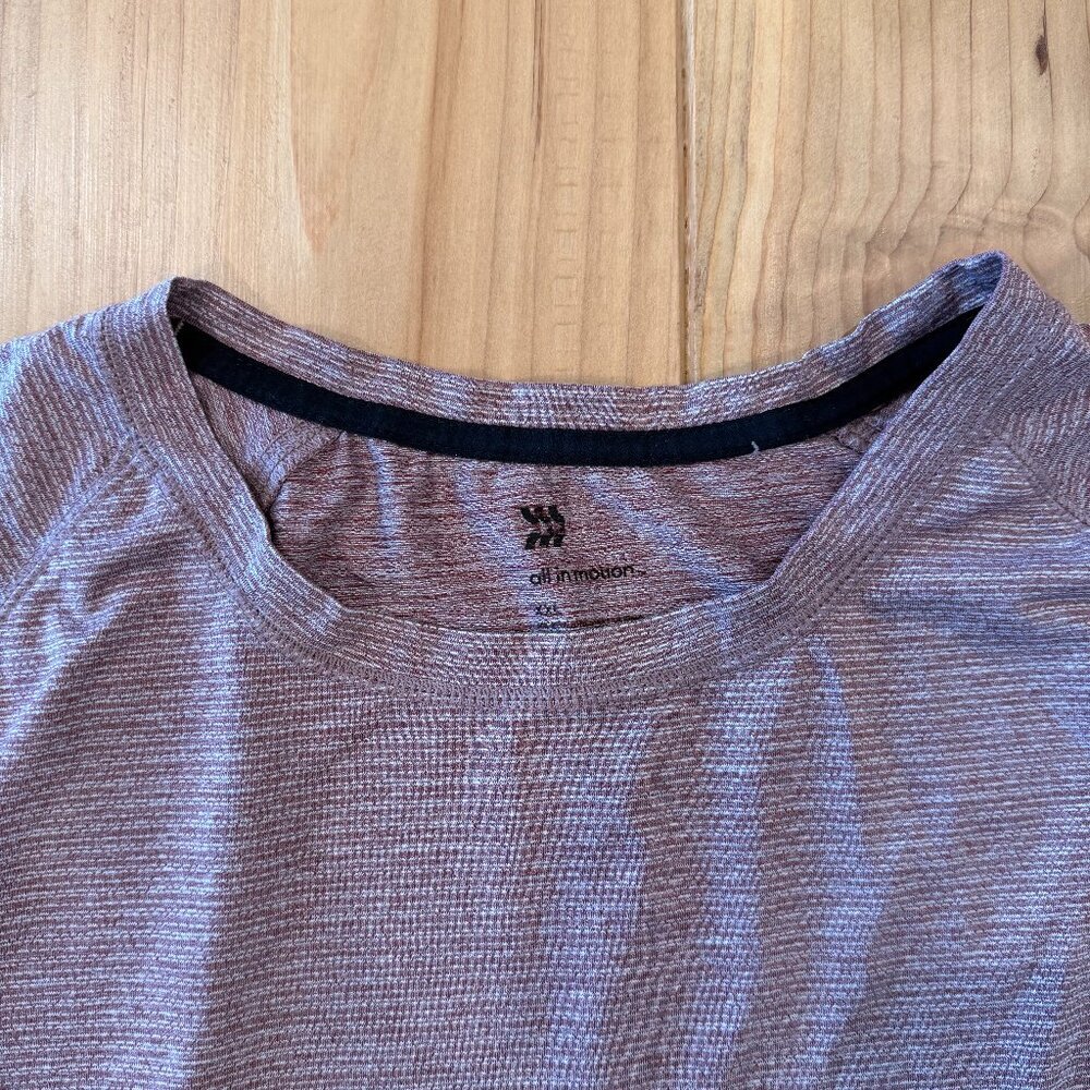 All in Motion Maroon Men’s Athletic Shirt – Size XXL